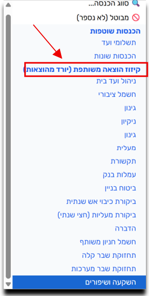 קיזוז הוצאה